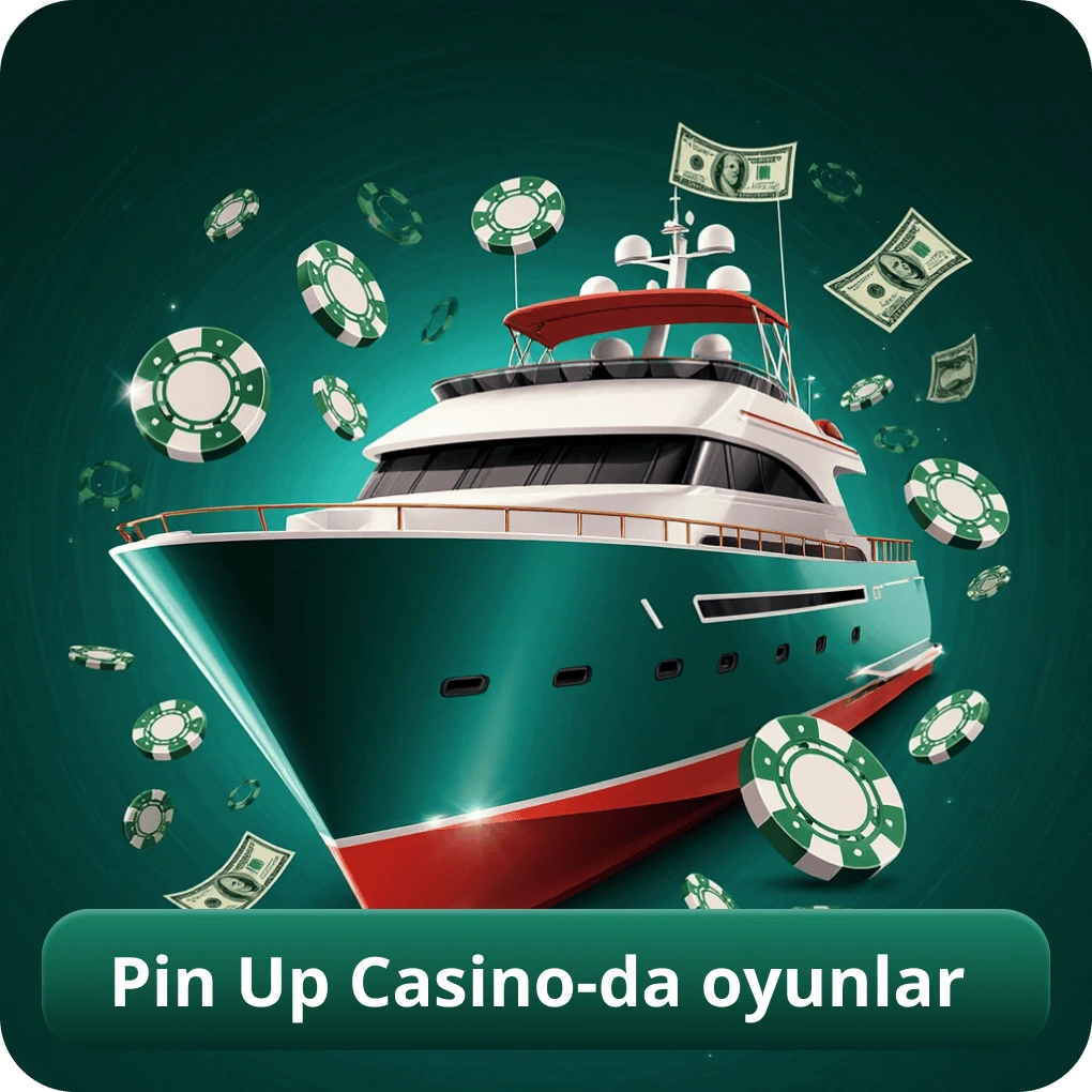 Pin Up Casino-da oyunlar